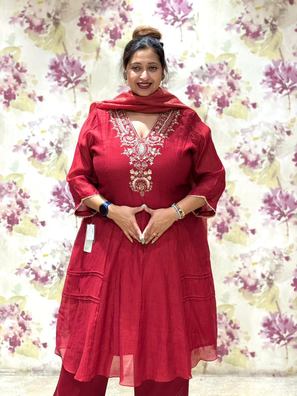 Chanderi Suit 