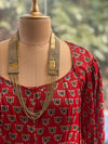 Red Printed Tunic