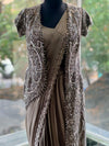 Gray Designer Made Drape