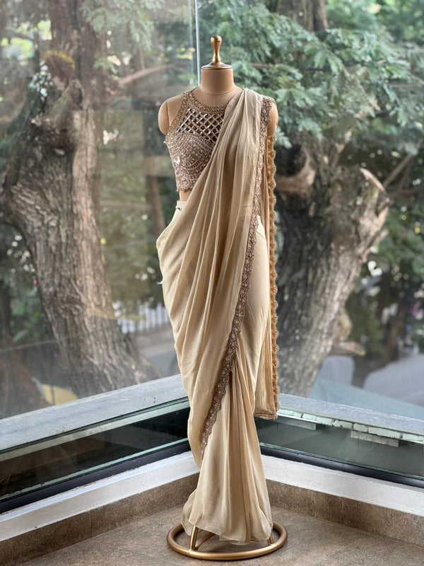 Beige Drape