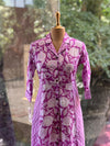 Purple Floral Aline Tunic