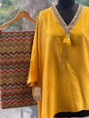 YellowV Neck Co Ord
