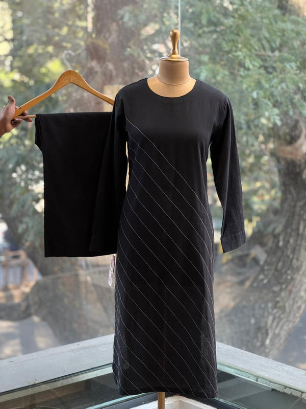 Black Lines Co Ord