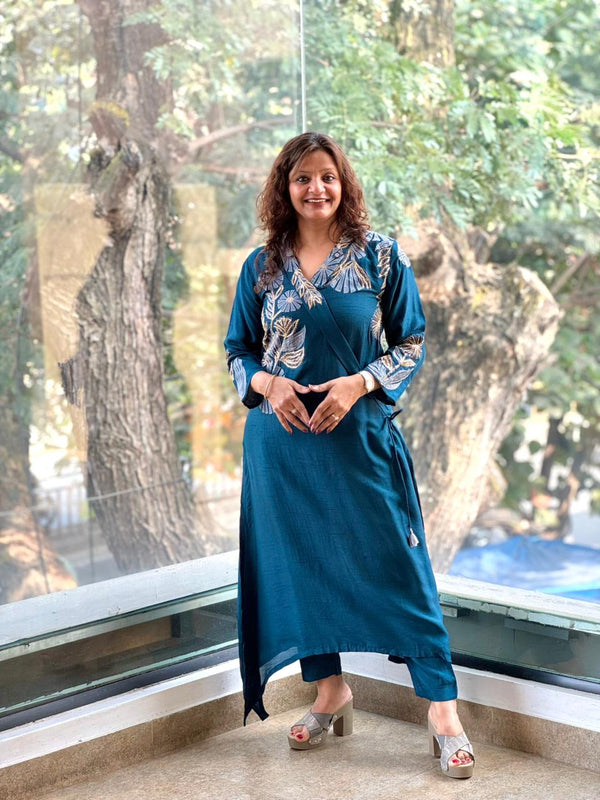 Blue Patch Work Co Ord