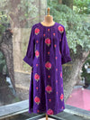 Purple Hand Weaving Suit