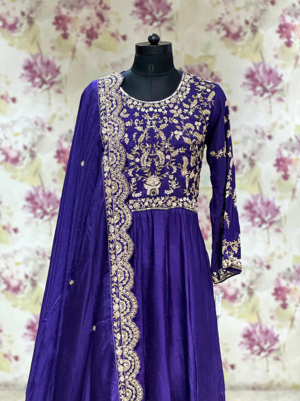 Purple Gown