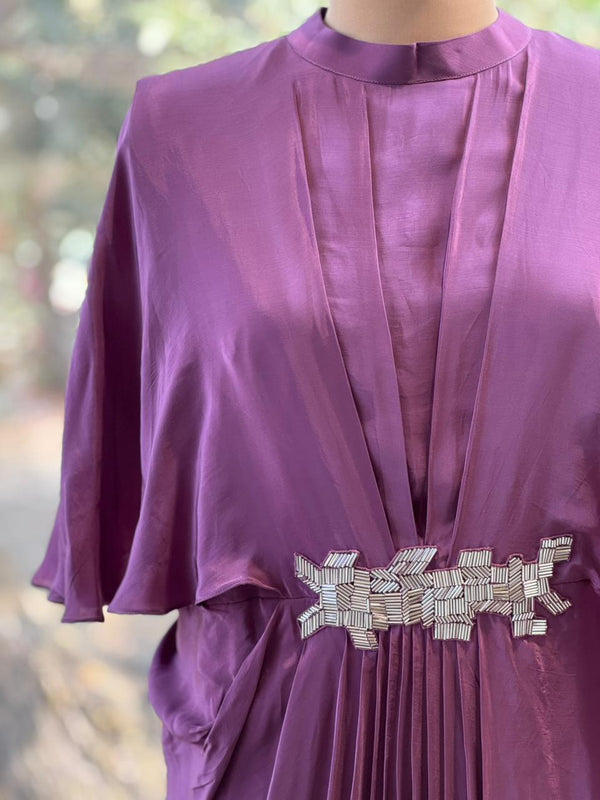 One Side Kaftan Gown