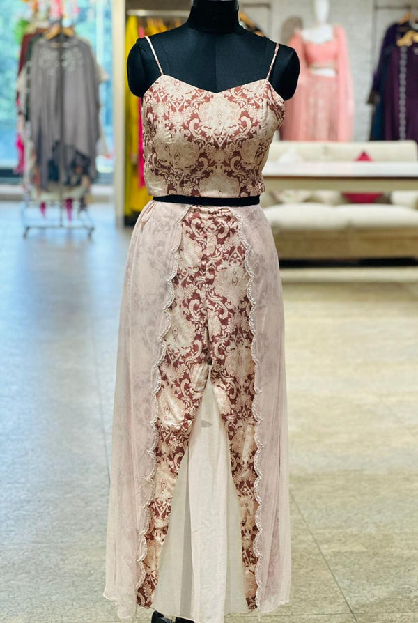 Peach Cape Style Co Ord