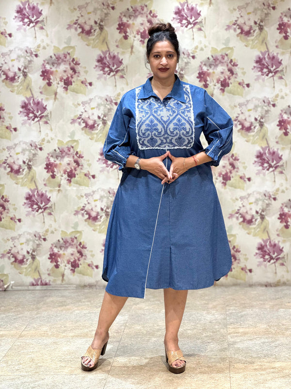 Blue Demin Tunic