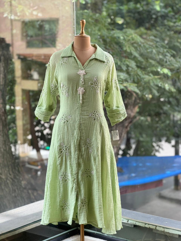 Pista Green Crush Tunic
