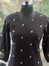 Black Weaving Tunic