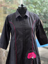 Black Applique Tunic