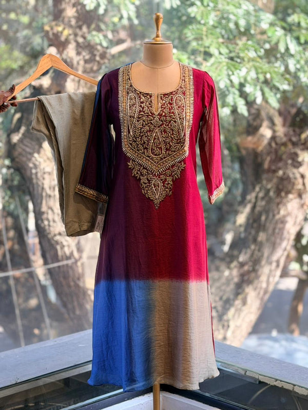 Maroon Shaded Co Ord