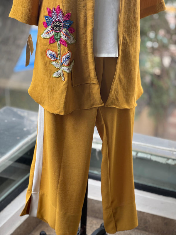 Yellow Jacket Co Ord Set