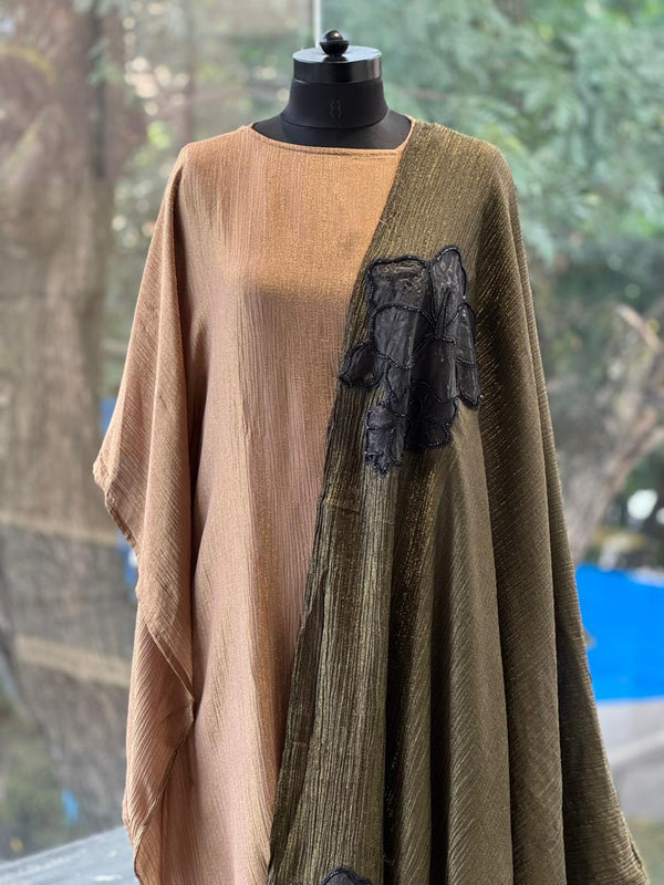 Tissue Kaftan Drape
