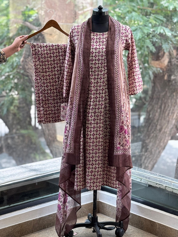Flower Jaal Print Co Ord