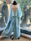 Blue Tisue Co Ord
