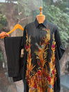 Black Kaftan Co Ord Set