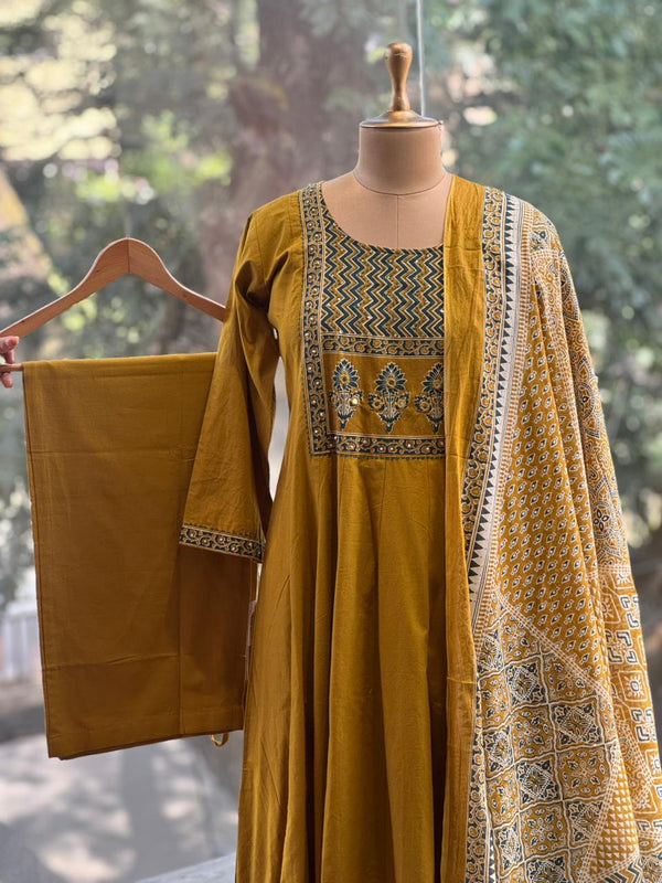 Mustard Suit Set