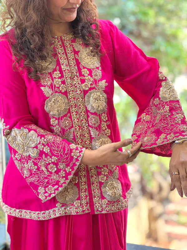 Pink Skirt Set