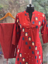 Rust Printed Co Ord