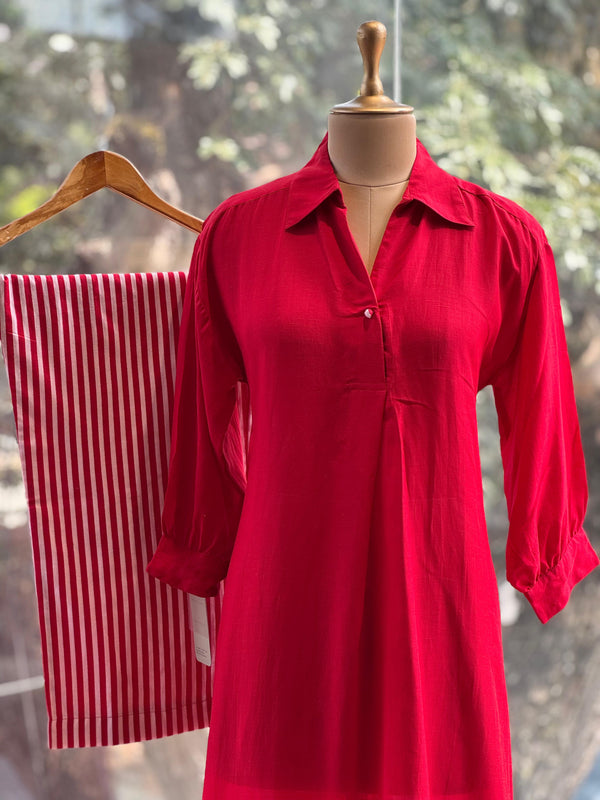 Dark Red Co Ord