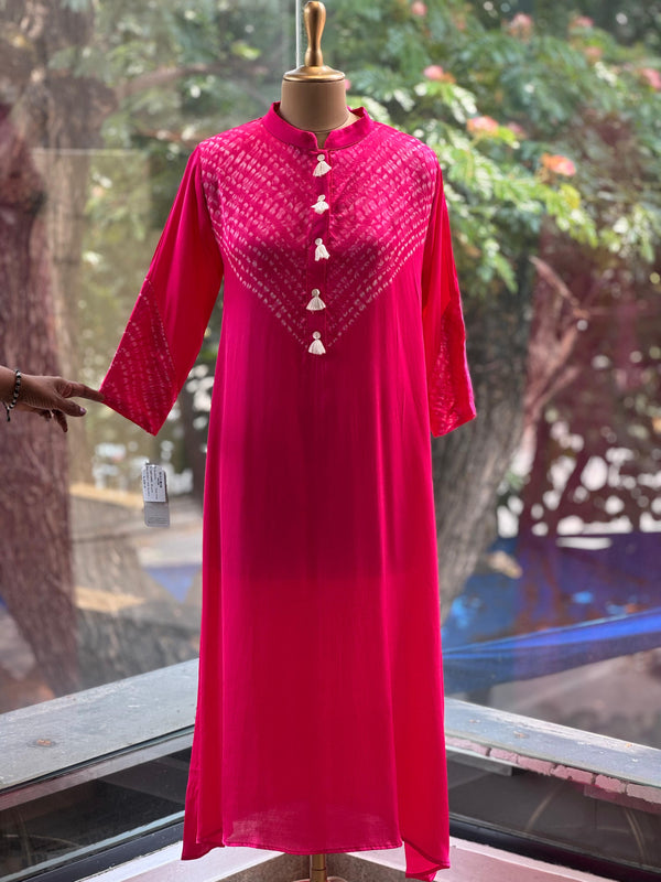 Pink Shibori Co Ord
