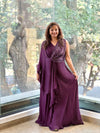 Purple Shimmer Gown