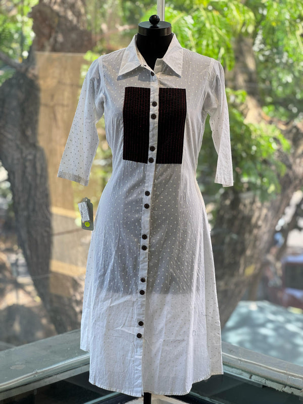 White Collared Tunic