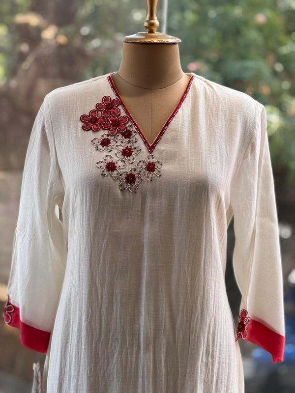 Shaded Mul Dupatta Set