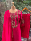 Pink Dupatta Set