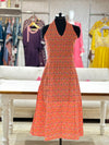 Peach Halter Neck Co Ord