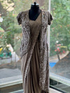Gray Designer Made Drape