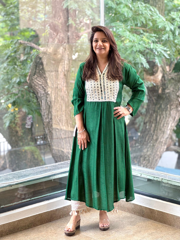 Green Thread Yolk Co Ord