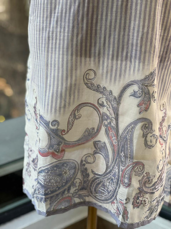 Lilac Linen Suit