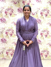 Mauve Shimmer Gown