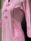 Pink Embroidered Tunic
