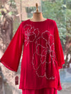 Red Co Ord Set