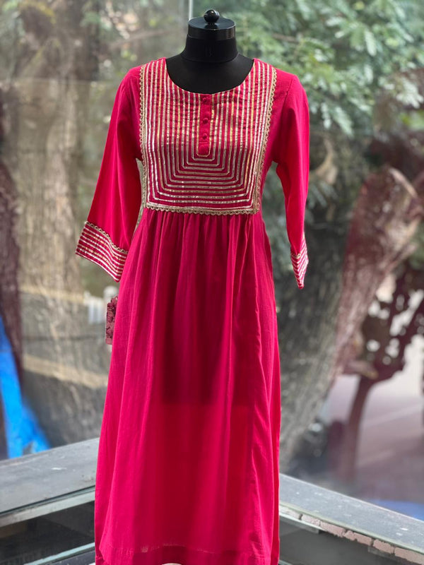 Pink Gota Work Co Ord