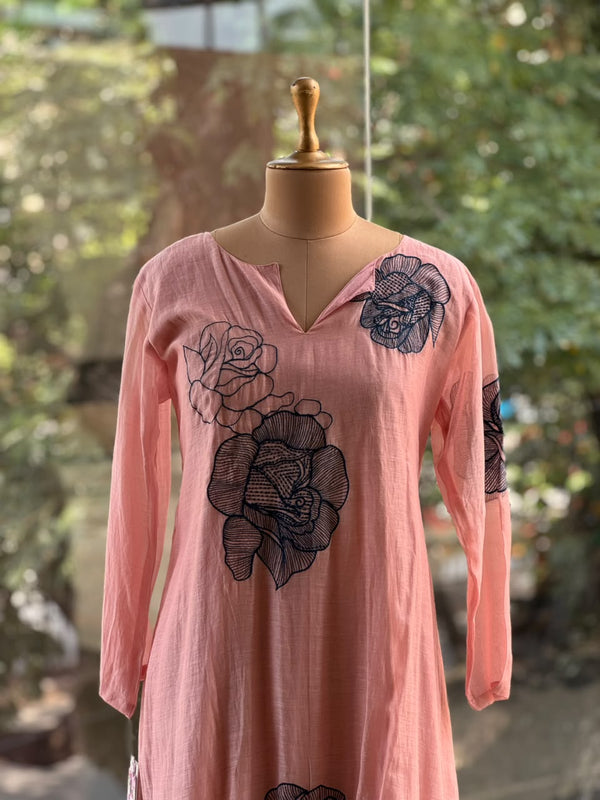 Pink Crush Dupatta Set