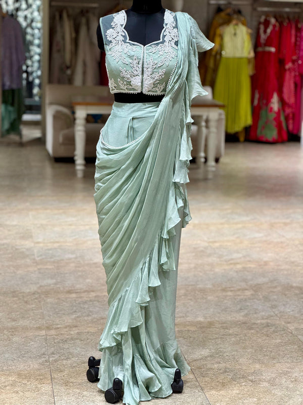 Light Green Drape