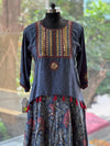 Greyish Blue Yolk Work Co Ord