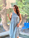 Blue Digital Print Tunic
