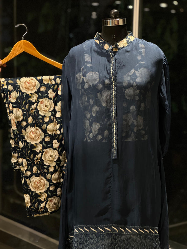 Blue Floral Co Ord