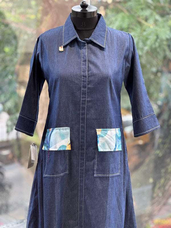 Dark Denim Tunic