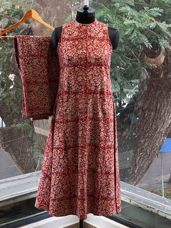 Printed Halter Neck Co Ord