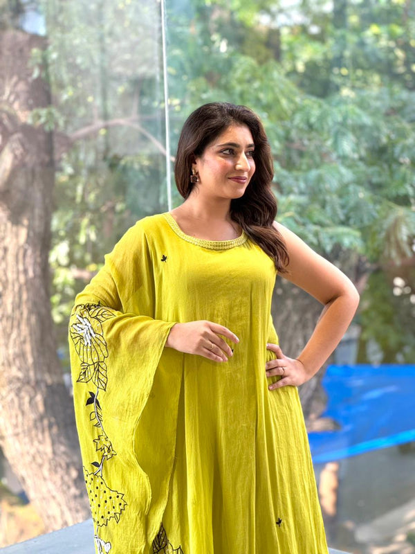 Green Mul Tunic