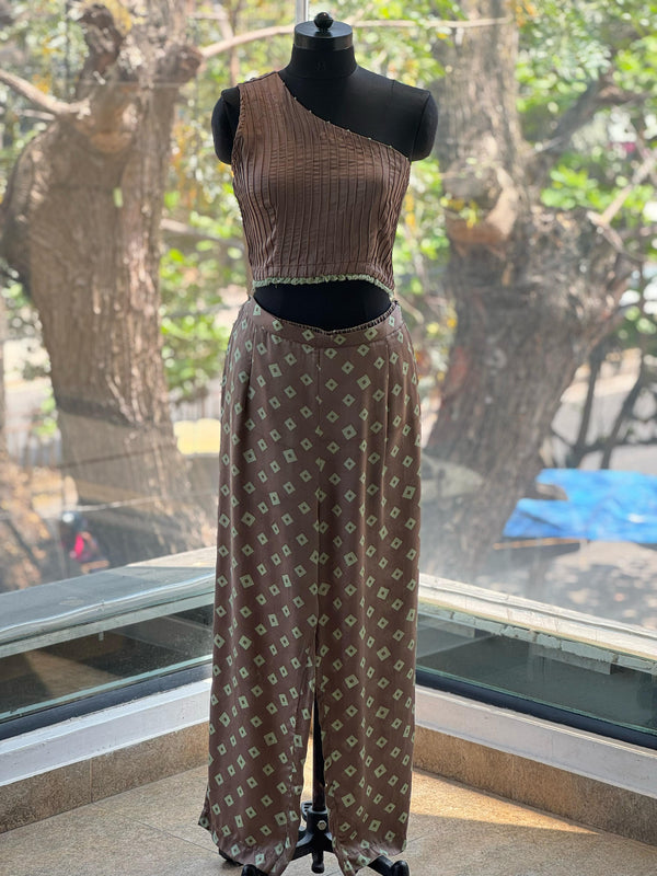 One Shoulder Co Ord