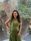 Green Palazzo Set