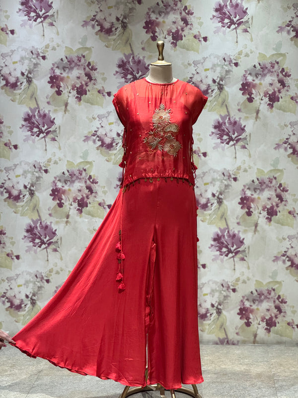 Rust Palazzo Set